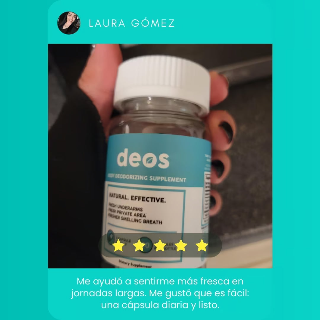 2x1 DEOS: DESODORIZANTE INTERNO, ADIÓS CHUCHA Y TUFO