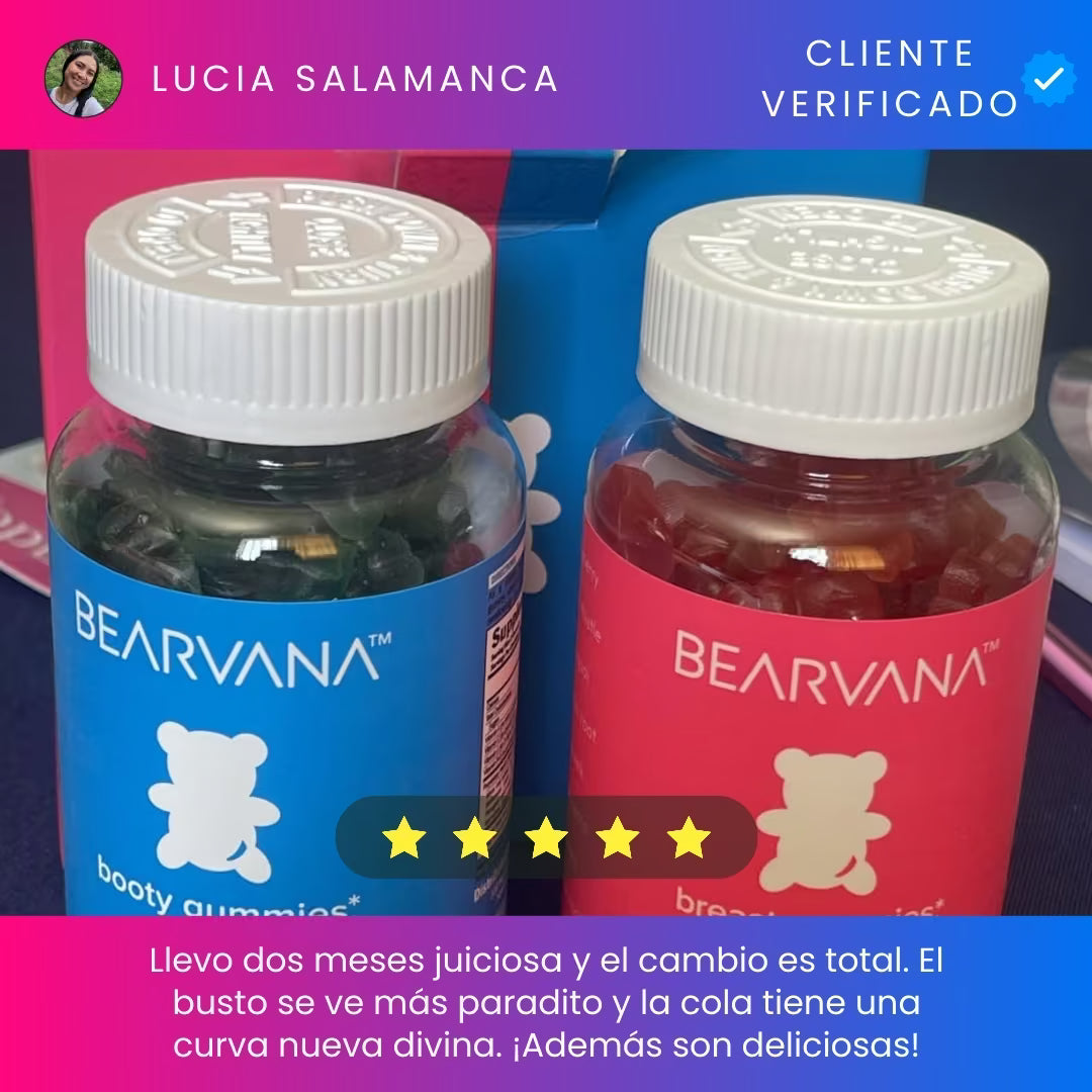 COMBO GOMAS BEARVANA: BUSTO + GLÚTEO
